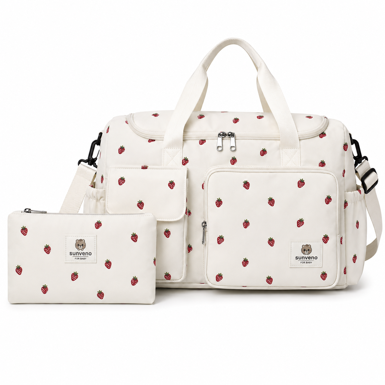 Sac à Langer en Velours Côtelé – Élégant & Pratique