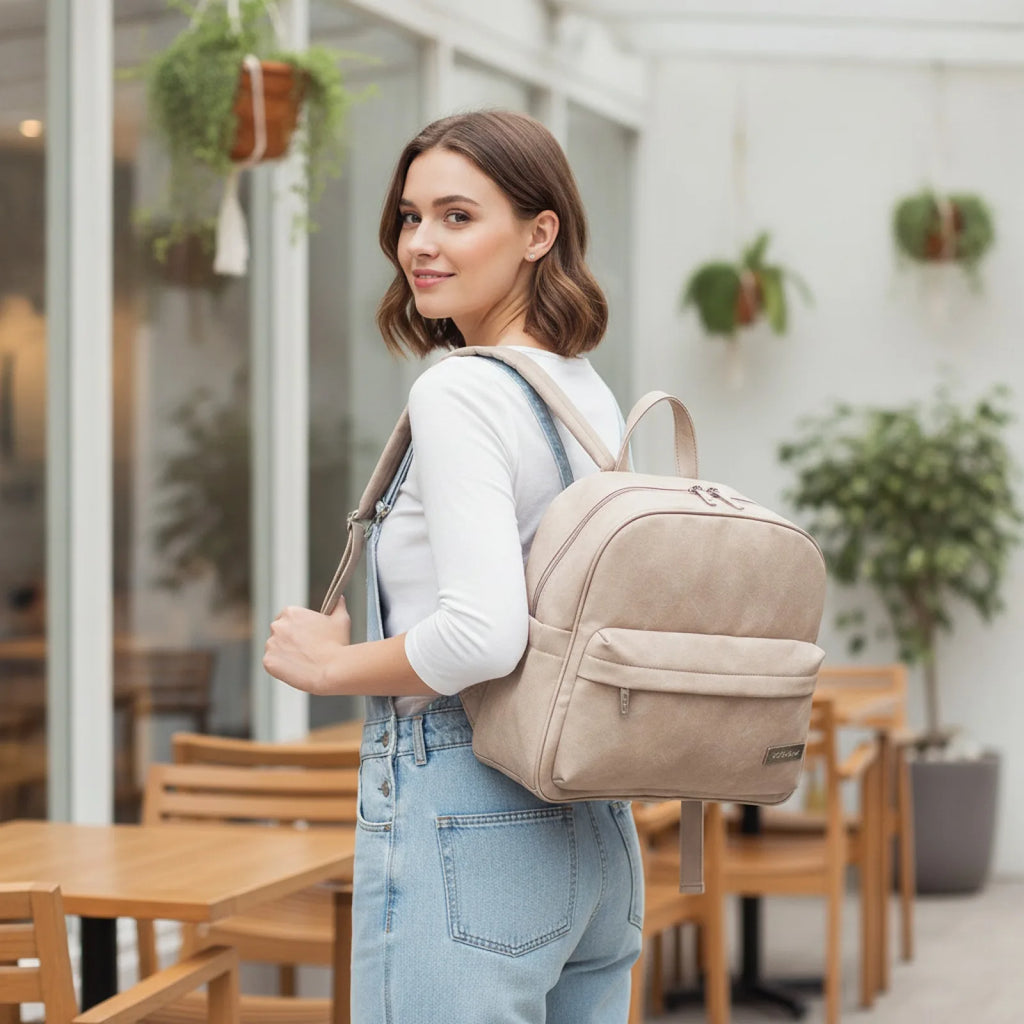 Sac à Dos à Langer Bébé Imperméable avec Rangements