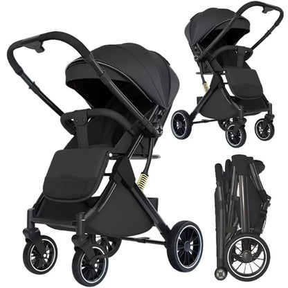 Poussette bébé polyvalente avec landau et vue panoramique – Bébé Évasion