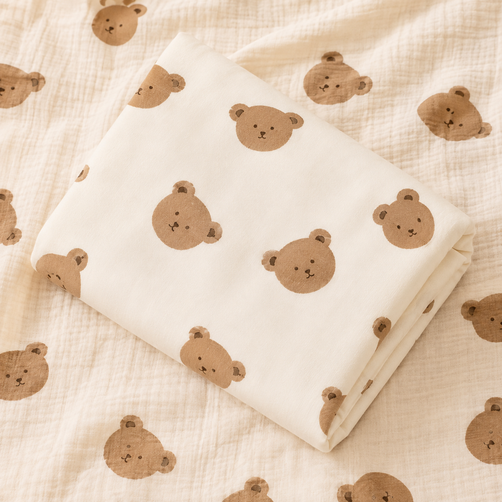 Couverture Bébé Douce, Légère et Respirante