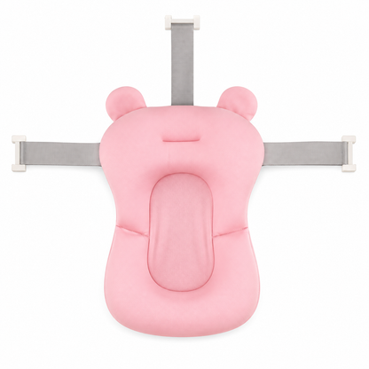 Tapis de Bain Bébé Antidérapant avec Coussin Douillet