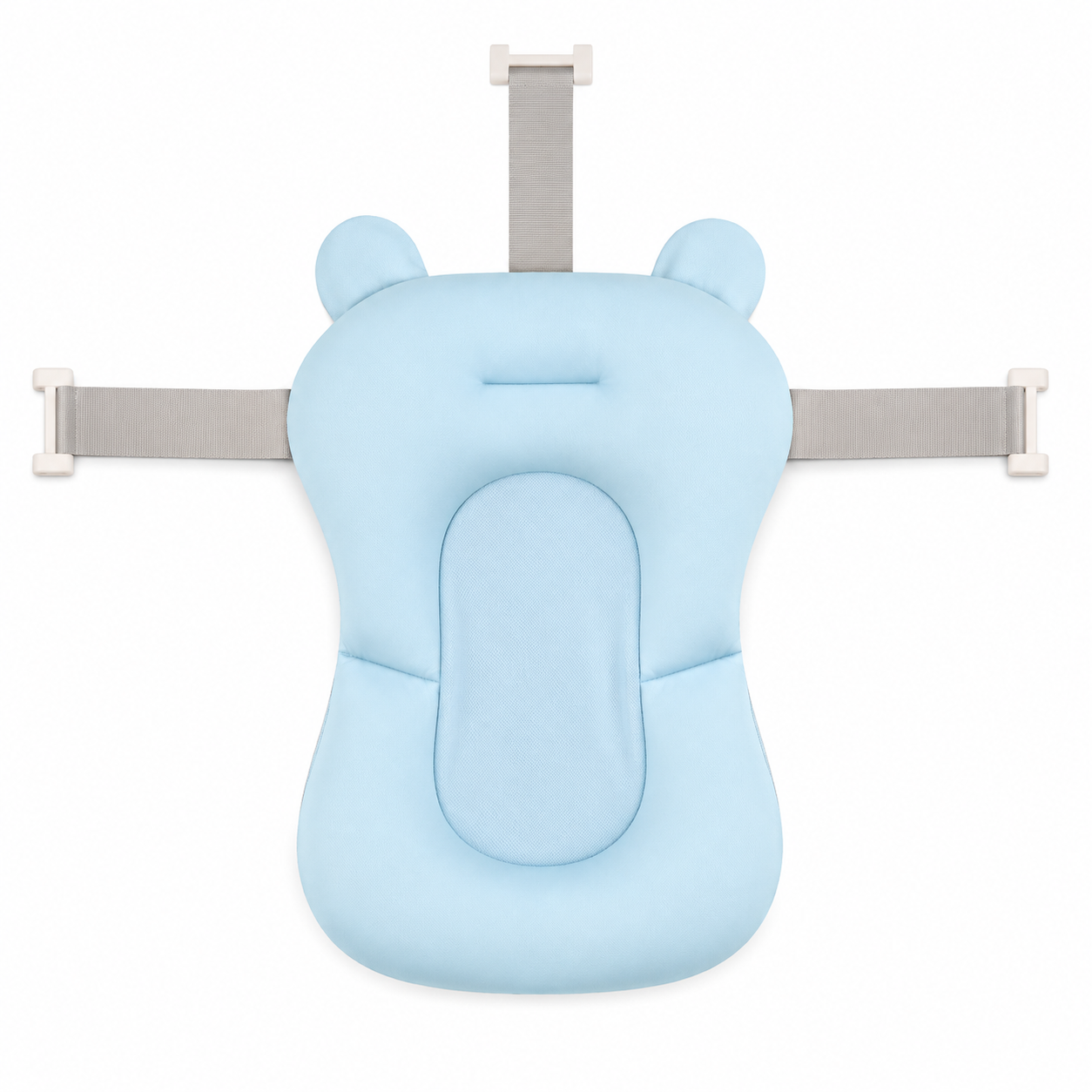 Tapis de Bain Bébé Antidérapant avec Coussin Douillet