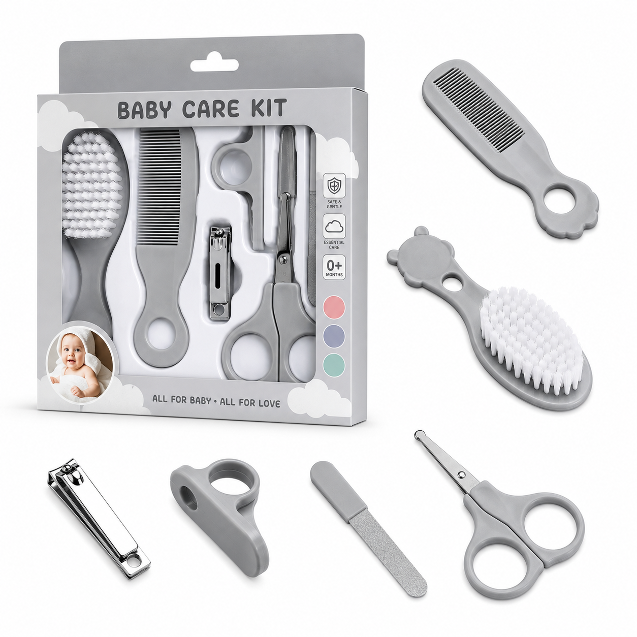 Kit Toilettage Bébé Essentiel