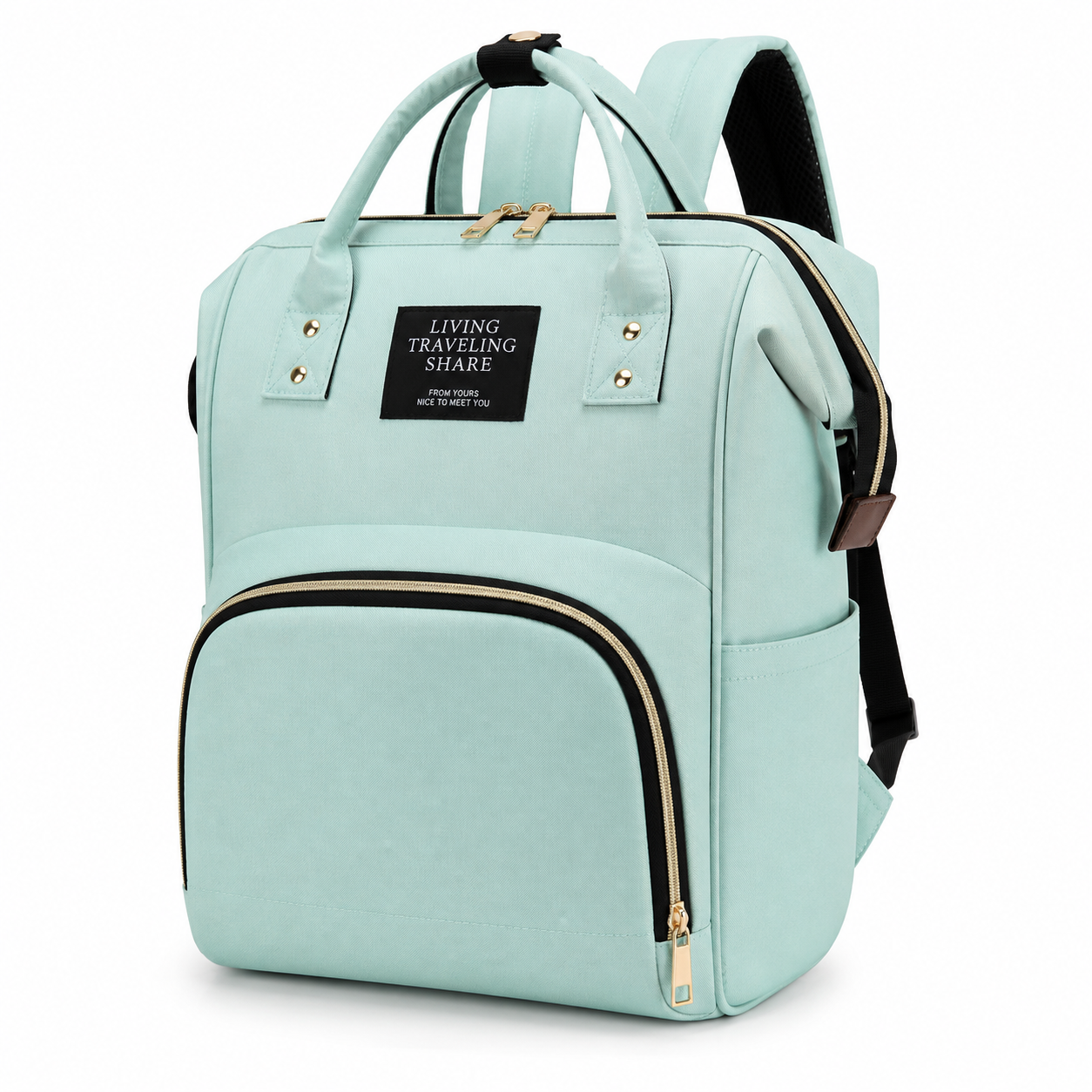 Sac à Dos Bébé en Toile Grande Capacité & Isotherme