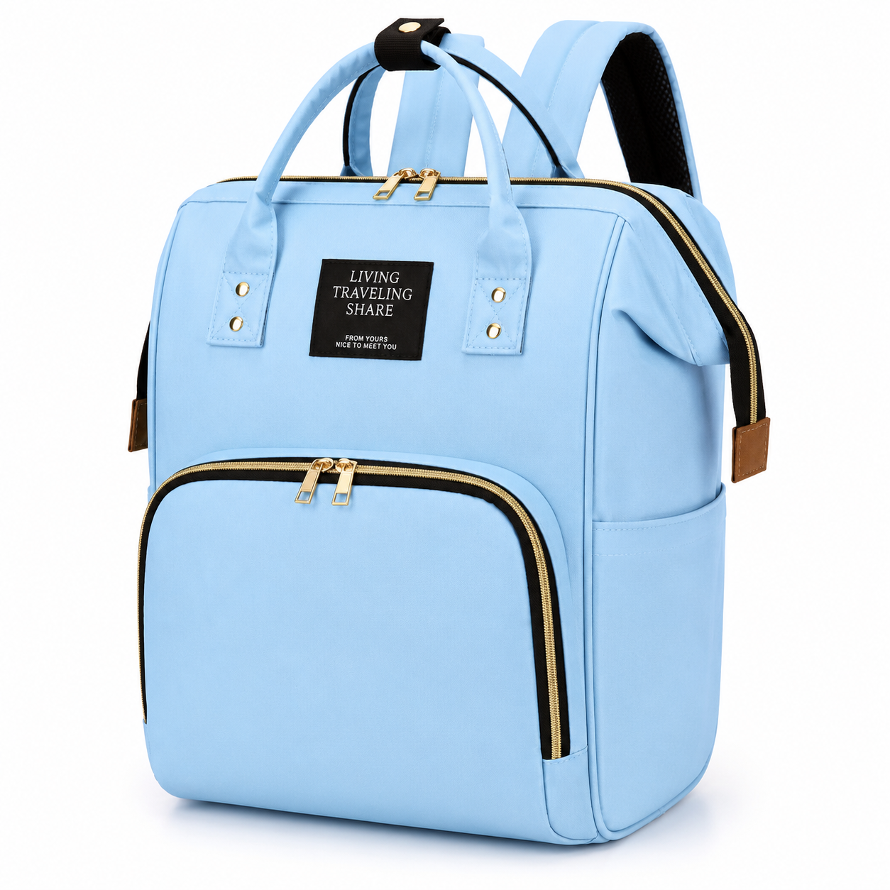 Sac à Dos Bébé en Toile Grande Capacité & Isotherme