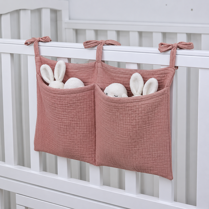 Organisateur Lit Bébé Multifonction – Rangement Pratique