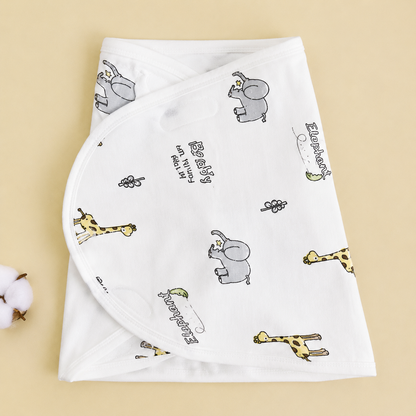 Couverture d’Emmaillotage Bébé 0–6 Mois – Douce & Confortable