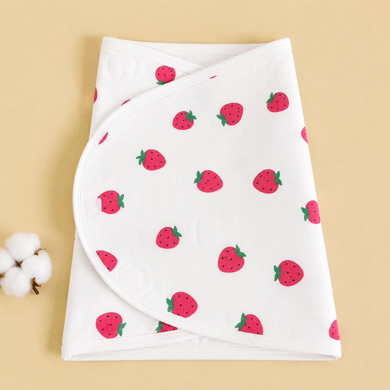 Couverture d’Emmaillotage Bébé 0–6 Mois – Douce & Confortable