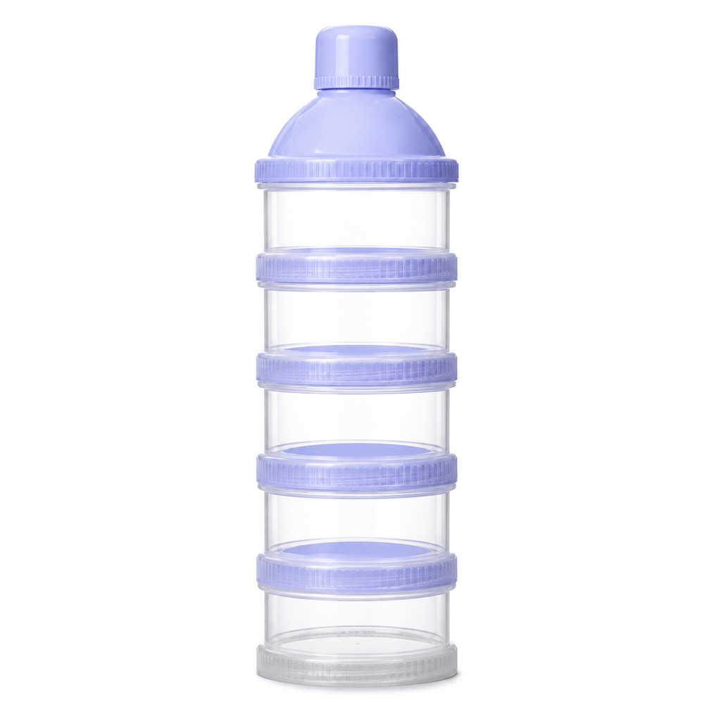 Doseur de Lait en Poudre Bébé Portable 4 ou 5 Compartiments