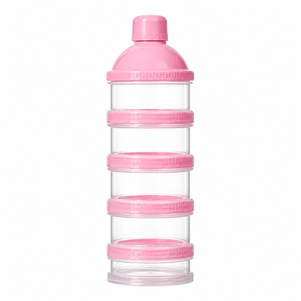 Doseur de Lait en Poudre Bébé Portable 4 ou 5 Compartiments
