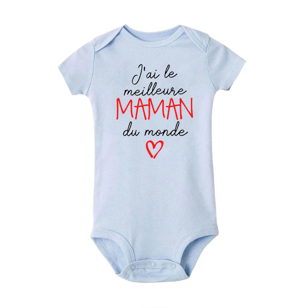 Body Bébé Annonce Marraine ou Parrain – Manches Courtes