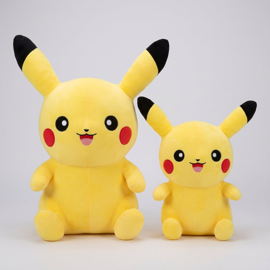 Peluche Personnage Jaune Style Dessin Animé – 25 à 70 cm