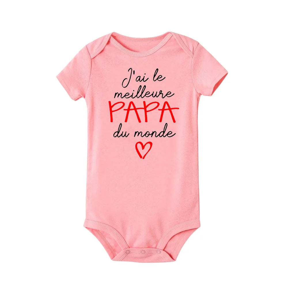 Body Bébé Annonce Marraine ou Parrain – Manches Courtes
