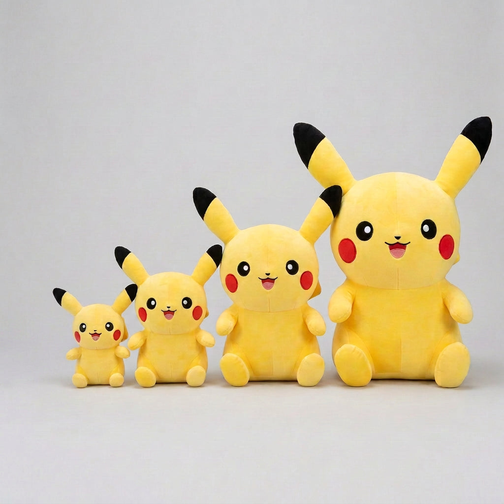 Peluche Personnage Jaune Style Dessin Animé – 25 à 70 cm