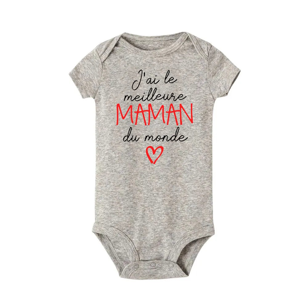Body Bébé Annonce Marraine ou Parrain – Manches Courtes