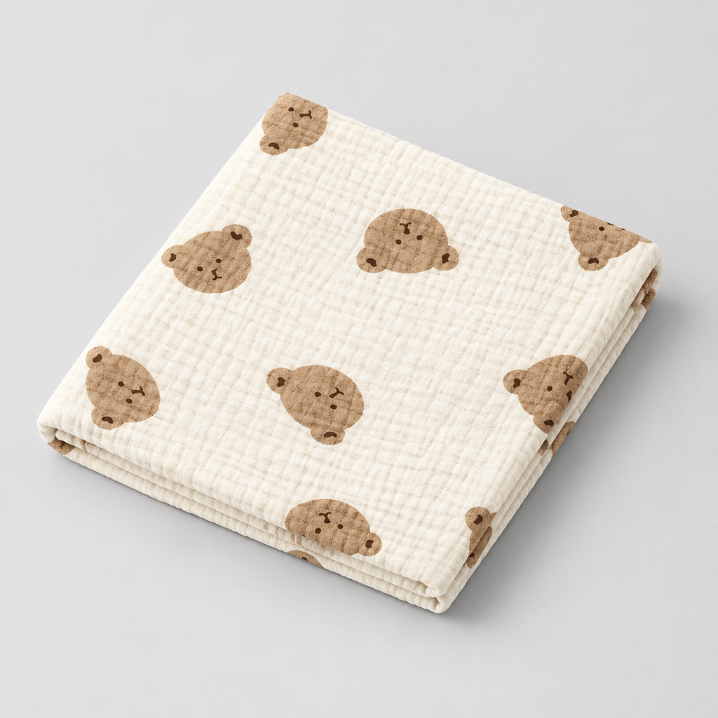 Couverture Bébé Douce, Légère et Respirante