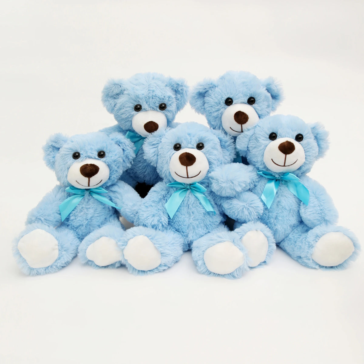 Ours en Peluche Doux 34 cm – Plusieurs Coloris