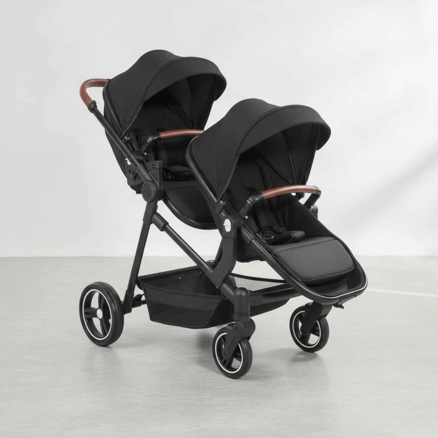 Poussette double convertible pour deux enfants – Bébé Évasion