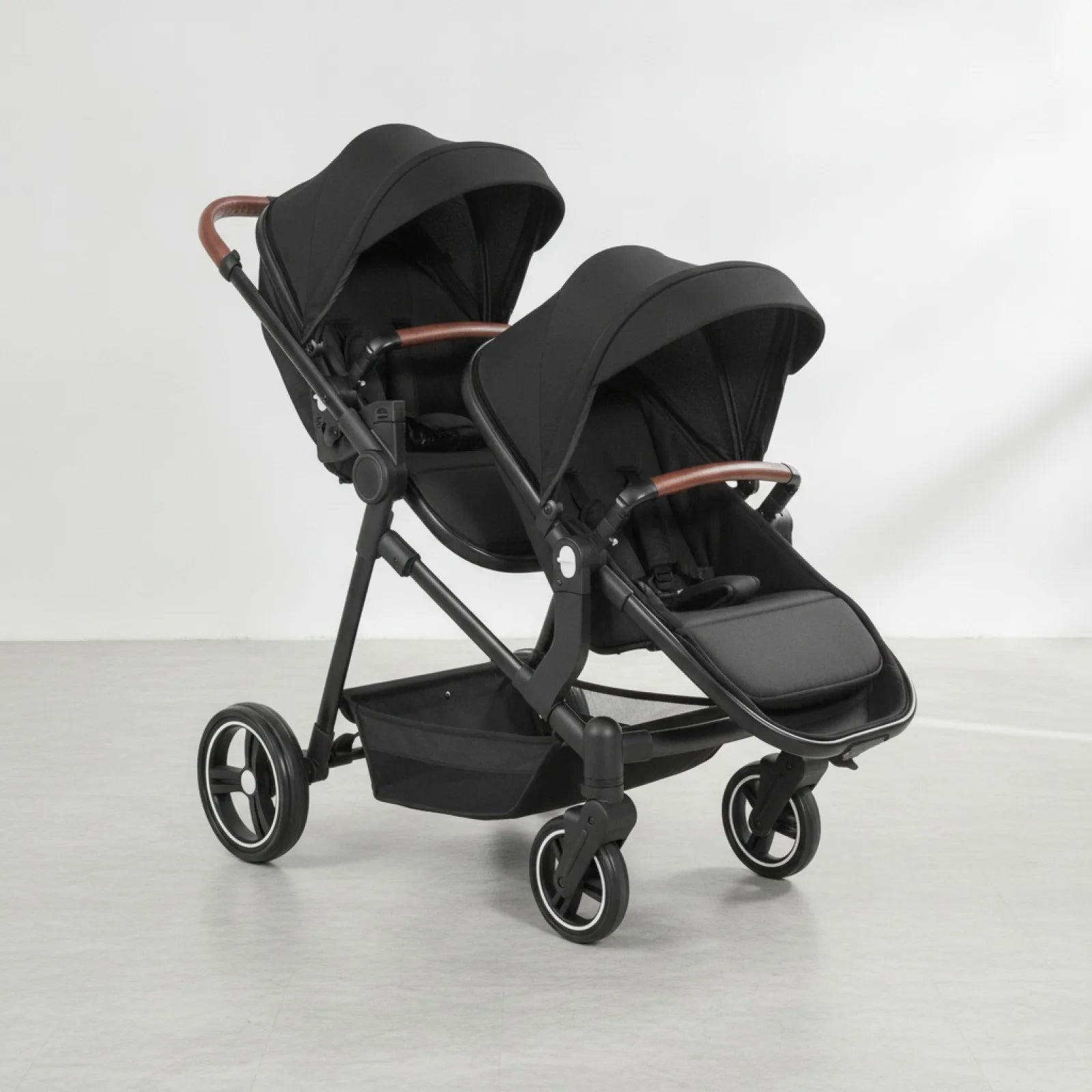 Poussette double convertible pour deux enfants – Bébé Évasion