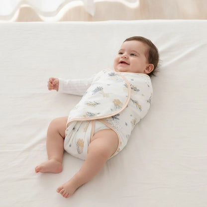 Couverture d'emmaillotage bébé 0-6 mois
