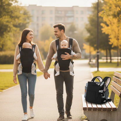 Porte-Bébé Multifonctionnel 4 Modes de Portage
