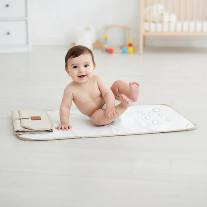 Tapis à langer nomade et imperméable