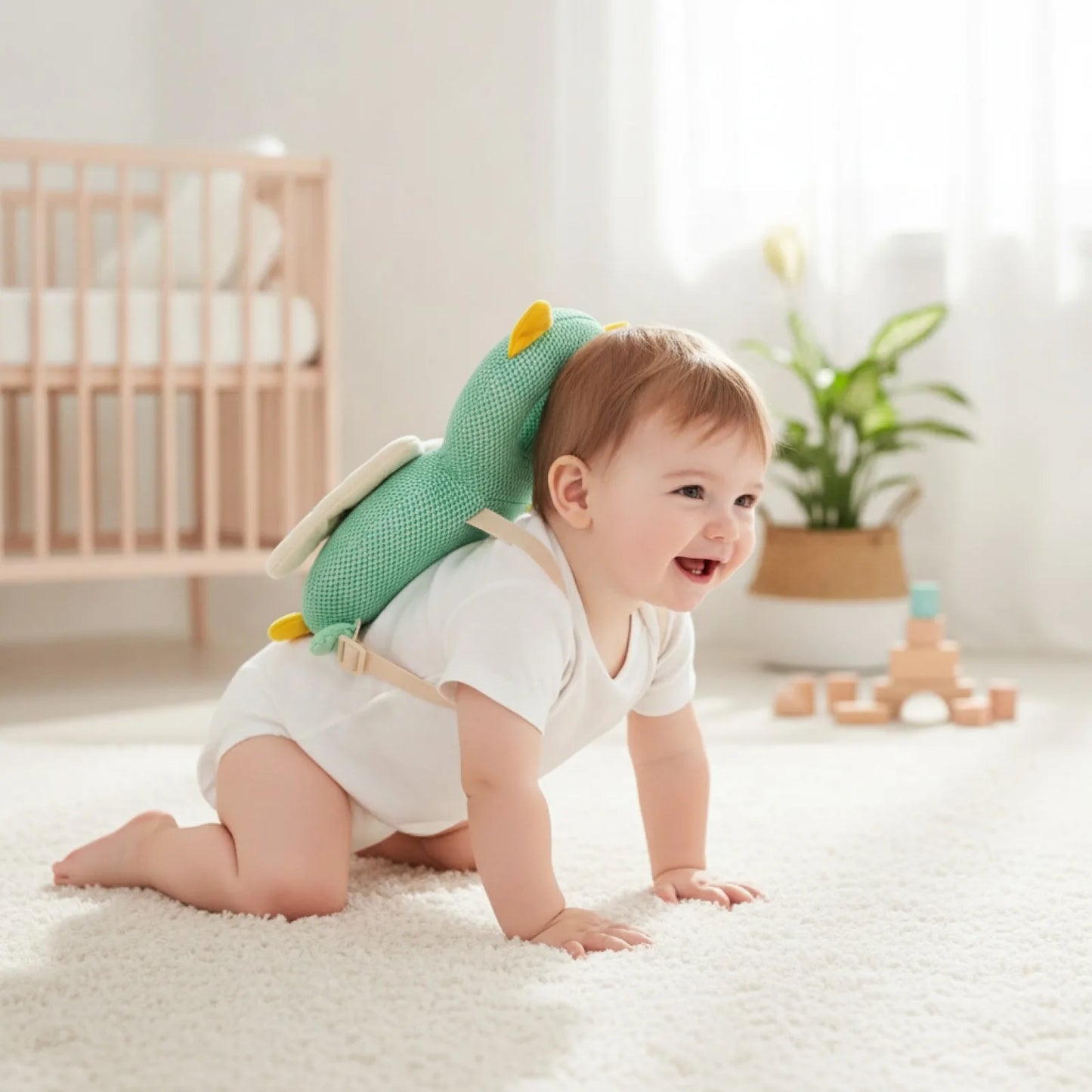 Protège-tête Bébé : Sécurité Ludique pour Premiers Pas