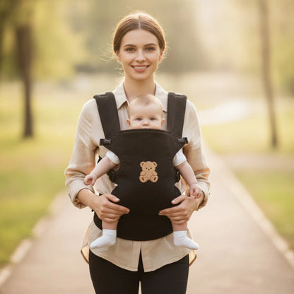 Porte-Bébé Ergonomique 4-en-1 Confort & Liberté