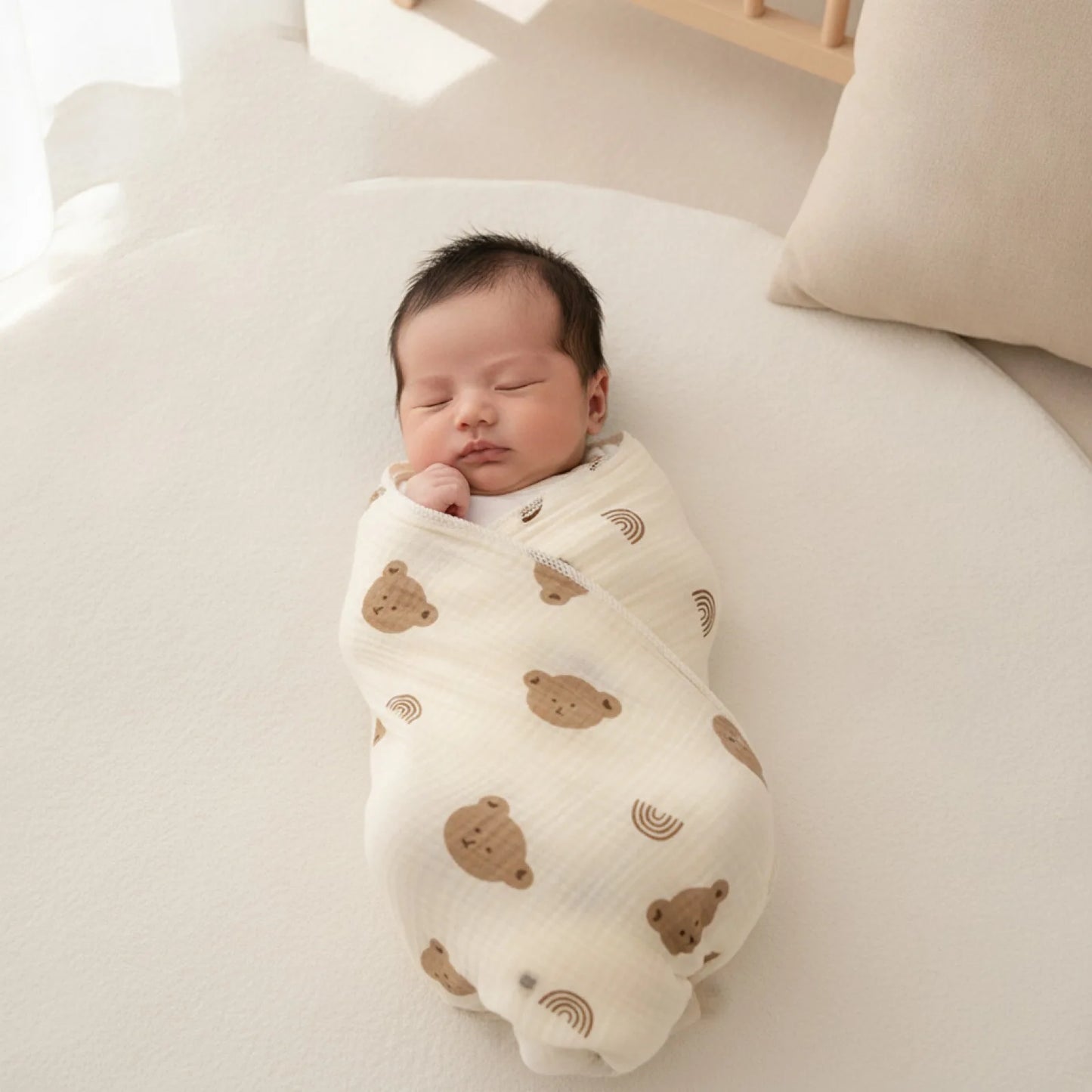 Couverture Bébé Gaze Douce & Respirante