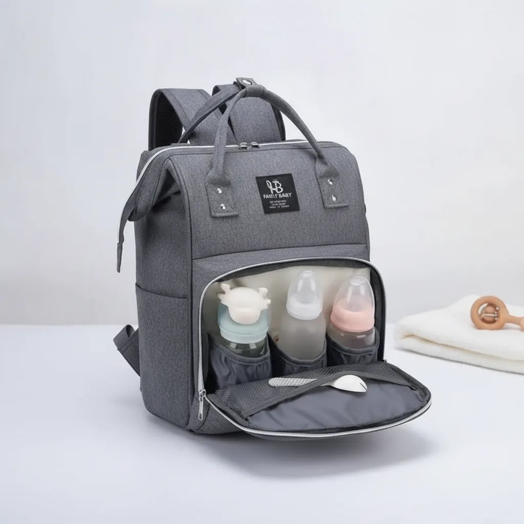 Sac à Dos à Langer Bébé Grande Capacité