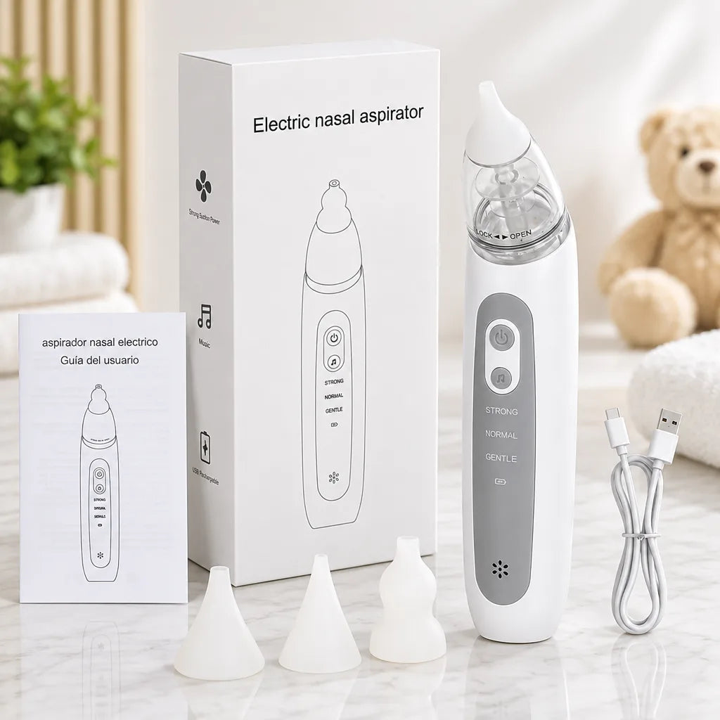 Aspirateur Nasal Électrique Bébé Rechargeable