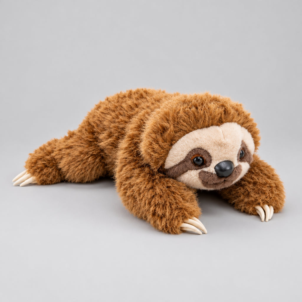 Peluche Paresseux Douce et Moelleuse – 18, 30 et 45 cm