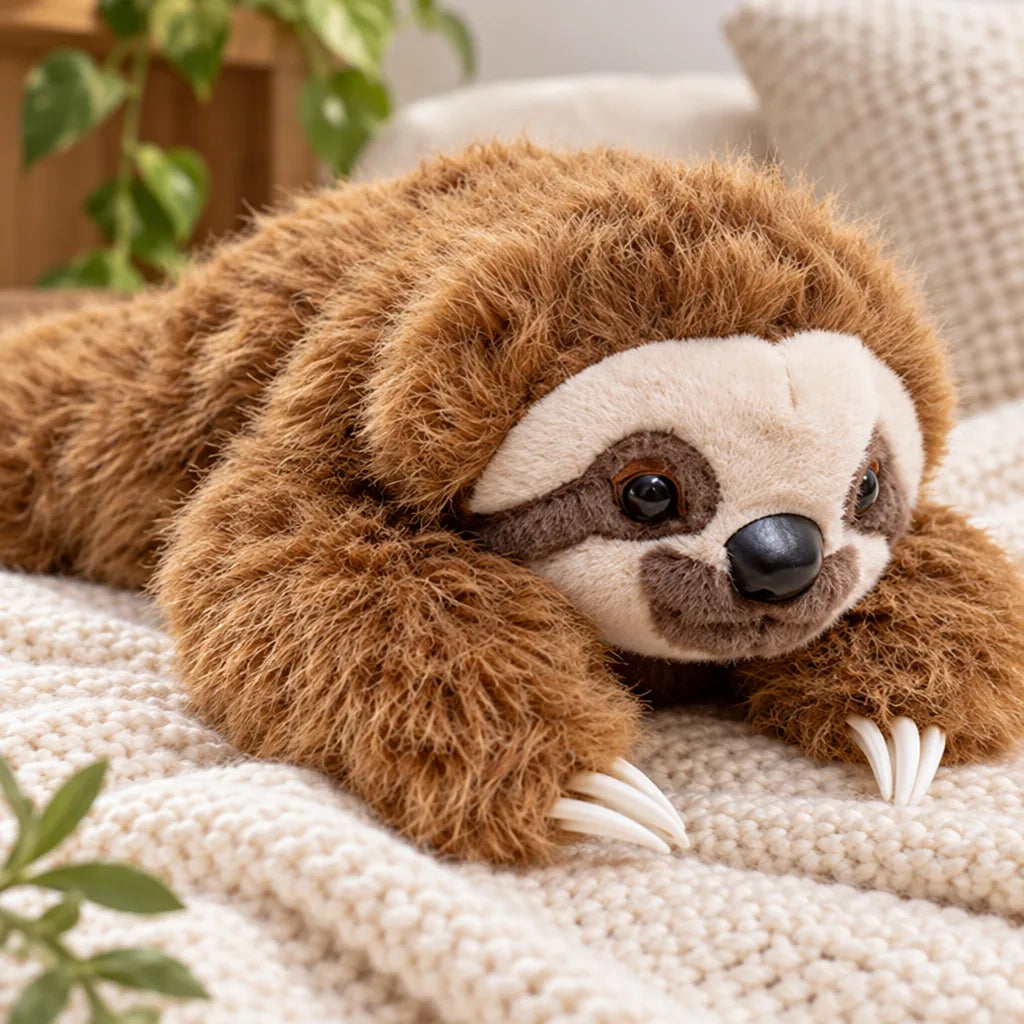 Peluche Paresseux Douce et Moelleuse – 18, 30 et 45 cm