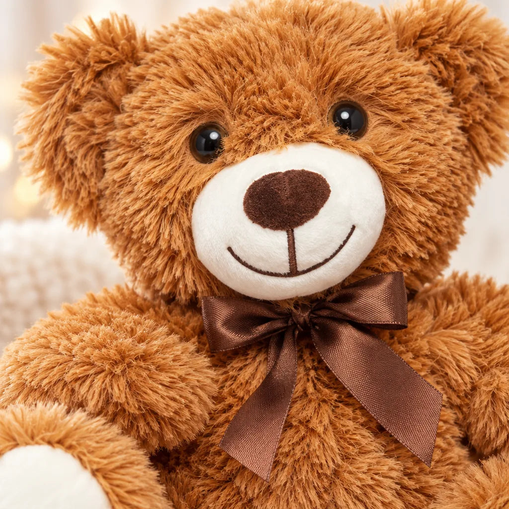 Ours en Peluche Doux 34 cm – Plusieurs Coloris