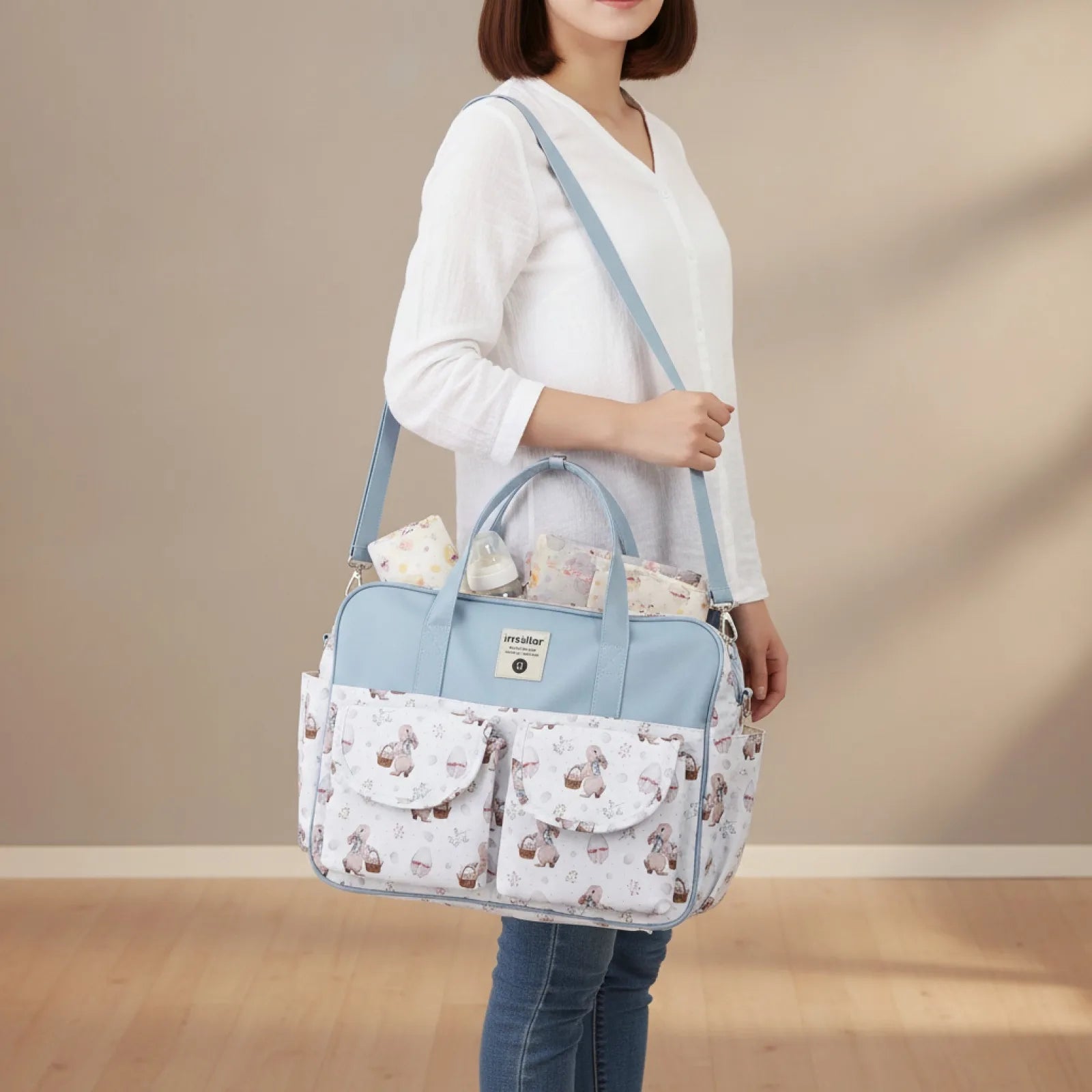 Sac à Couches Grande Capacité Étanche