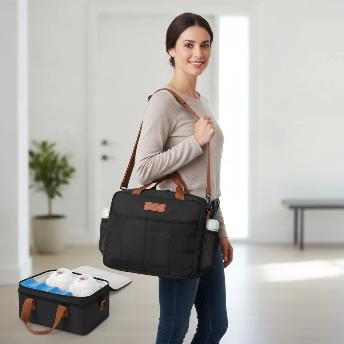 Sac à langer Isotherme Double Couche Lait Maternel