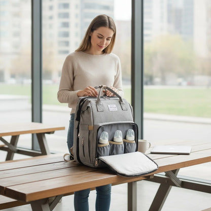 Sac à Dos Bébé Multifonction avec Lit Intégré